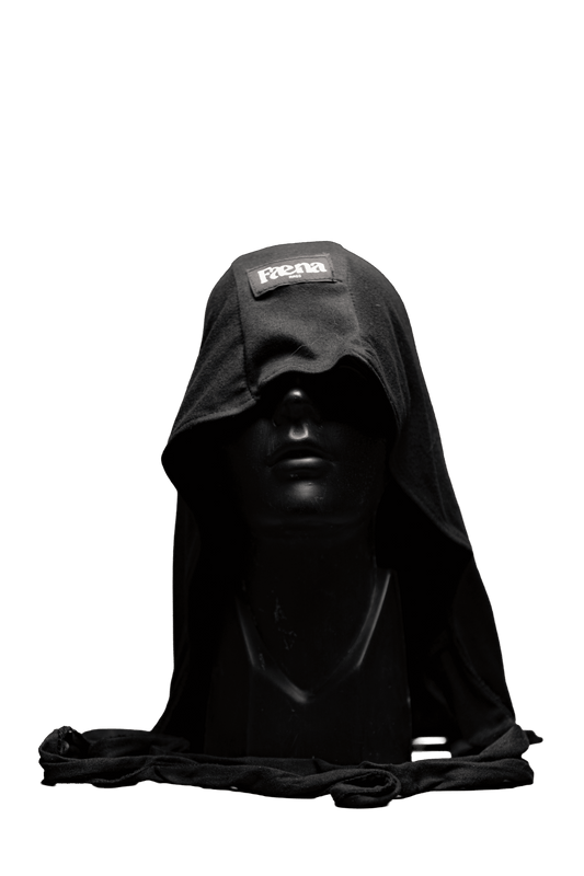 BLACK FAENA DURAG IN NYLON