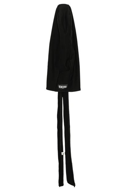 BLACK FAENA DURAG IN COTTON