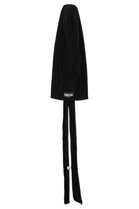 BLACK FAENA DURAG IN COTTON