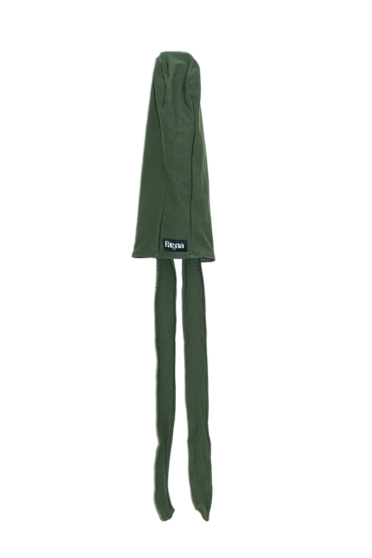 GREEN FAENA DURAG IN COTTON